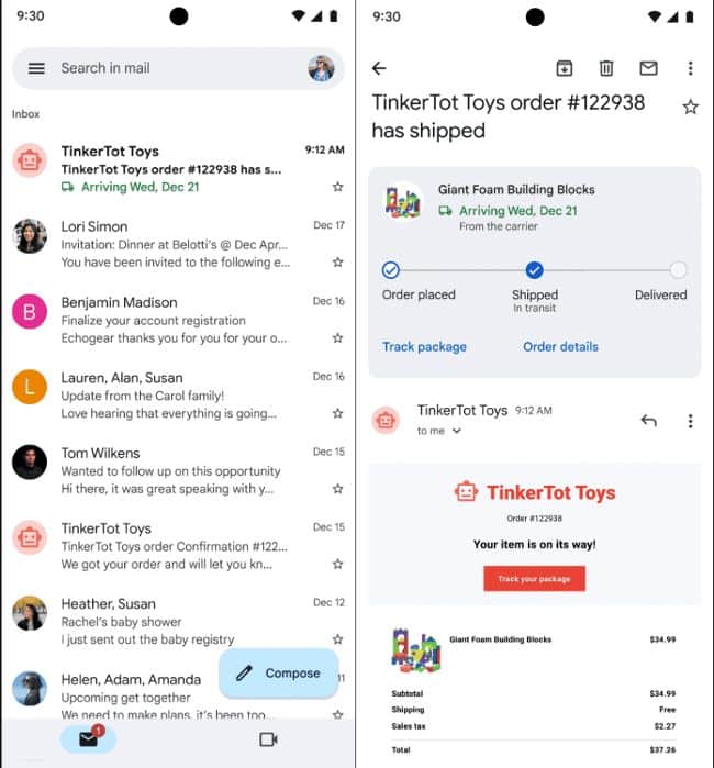Gmail sledovanie zasielok
