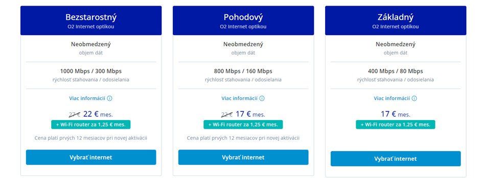 O2 opticky internet