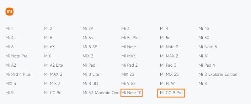 Ukončenie podpory Xiaomi 24/11/22