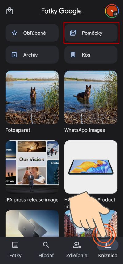 ako skryt fotografie v Androide_1