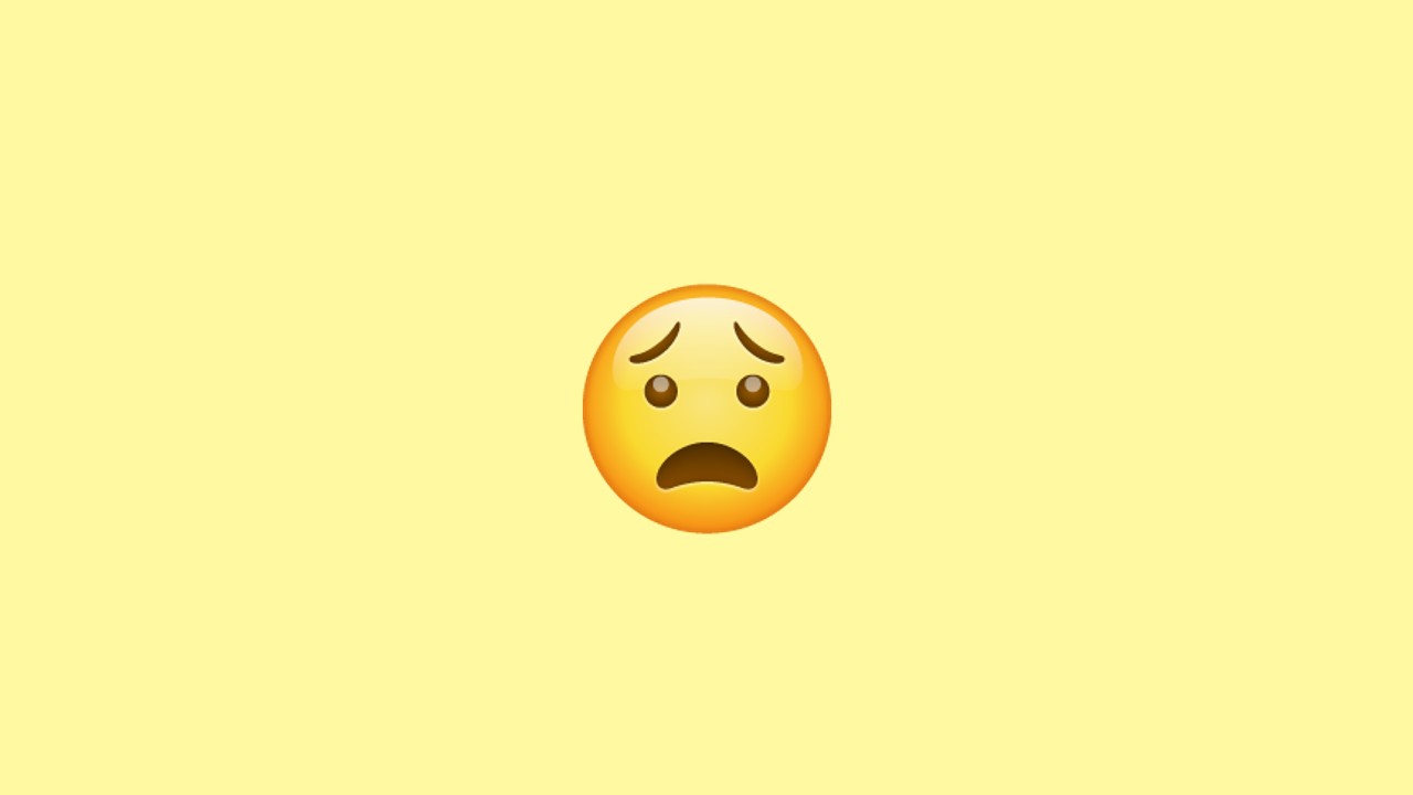 emoji Utr&aacute;pen&aacute; tv&aacute;r