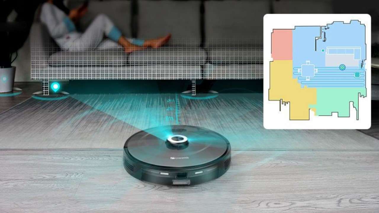 proscenic m8 pro navigacia
