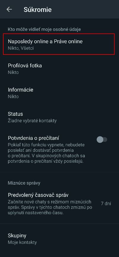 whatsapp kto moze vidiet ci som online_1