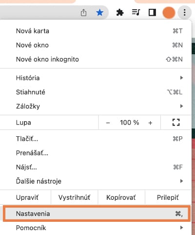 Chrome zvýšenie bezpečnosti