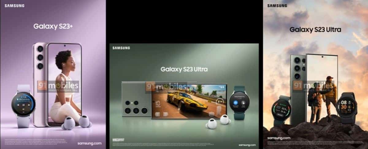 Galaxy S23 plagáty