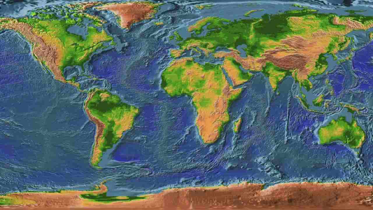 Zem mapa