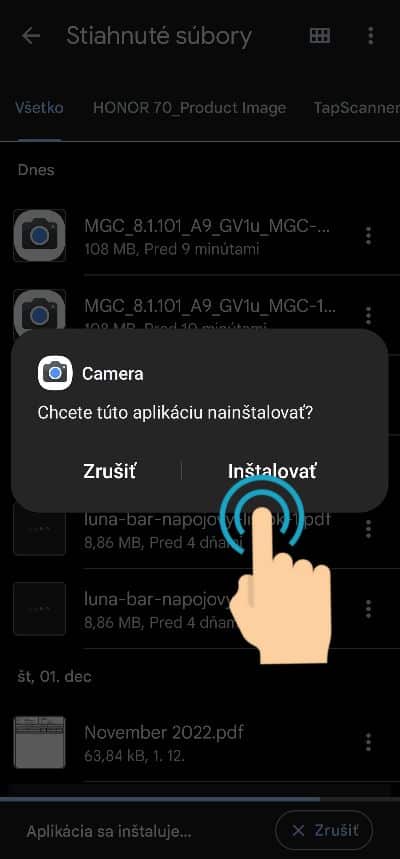 ako nainstalovat Google kameru do smartfonu_8