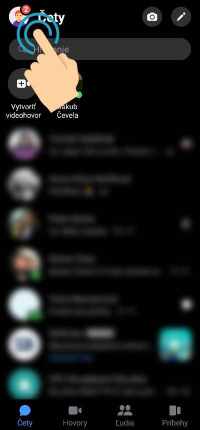 ako vypnut aktivny stav messenger