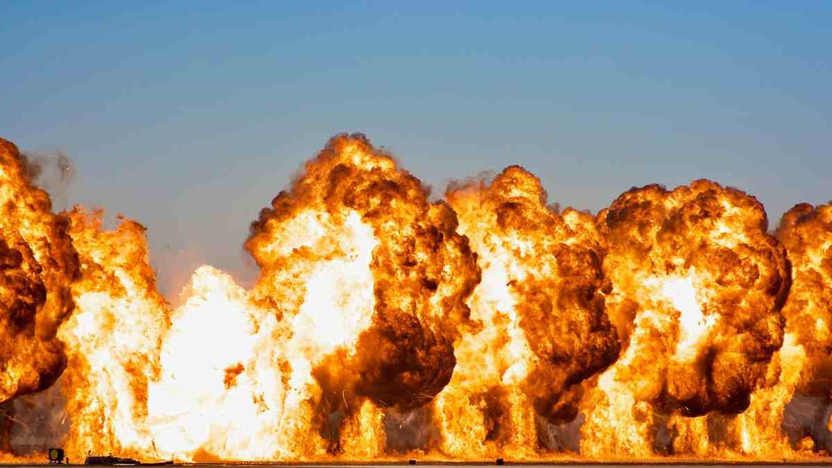 explozia vybuch