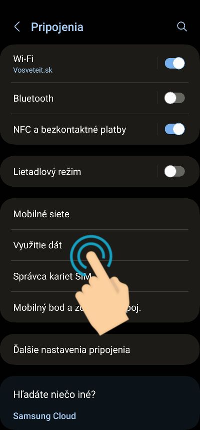 spotreba dat nastavenia smartfonu_2
