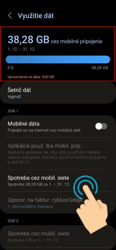 spotreba dat nastavenia smartfonu_3