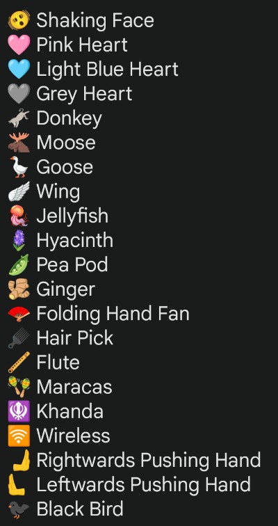 Android 13 QPR2 emoji
