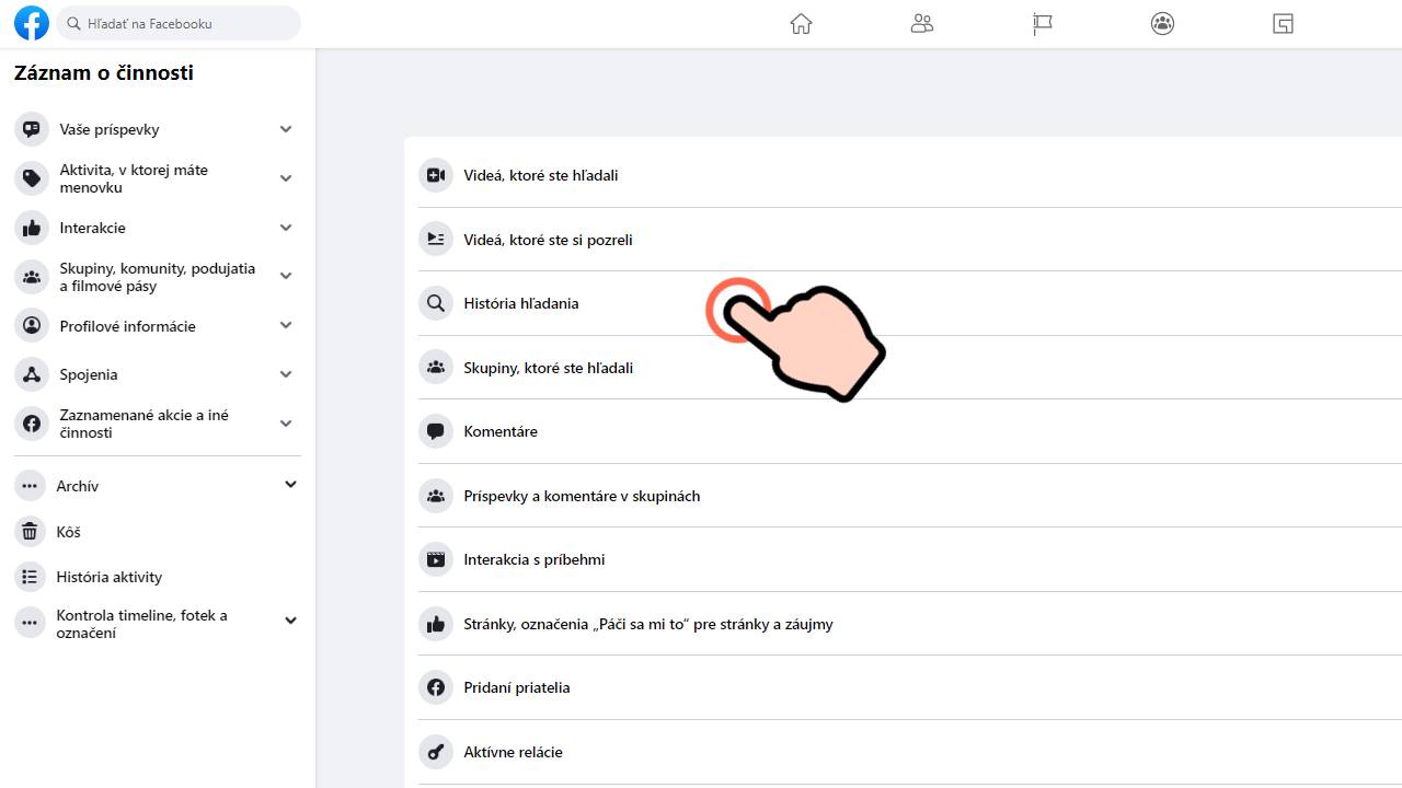 Facebook zaznam cinnosti_2