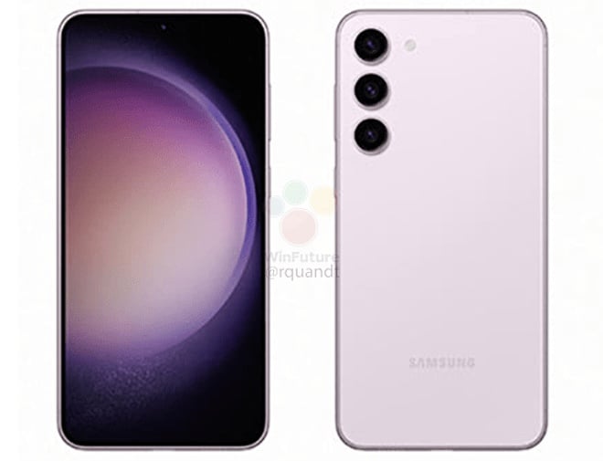 Galaxy S23 purple