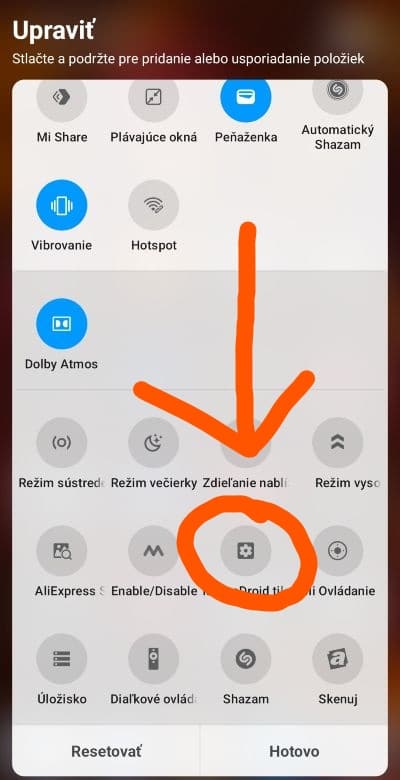 Finalna funkcia MacroDroid