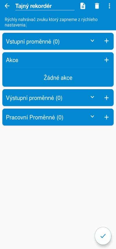 Nazov-a-vlozenie Action Blocku
