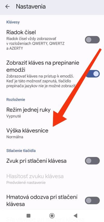 Označenie velkosti v Androide