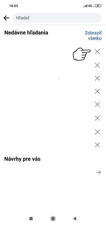 Ako vymazať históriu vyhľadávania na Facebooku?