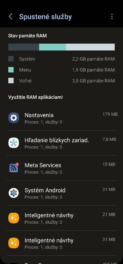 spustene aplikacie na pozadi smartfonu_2