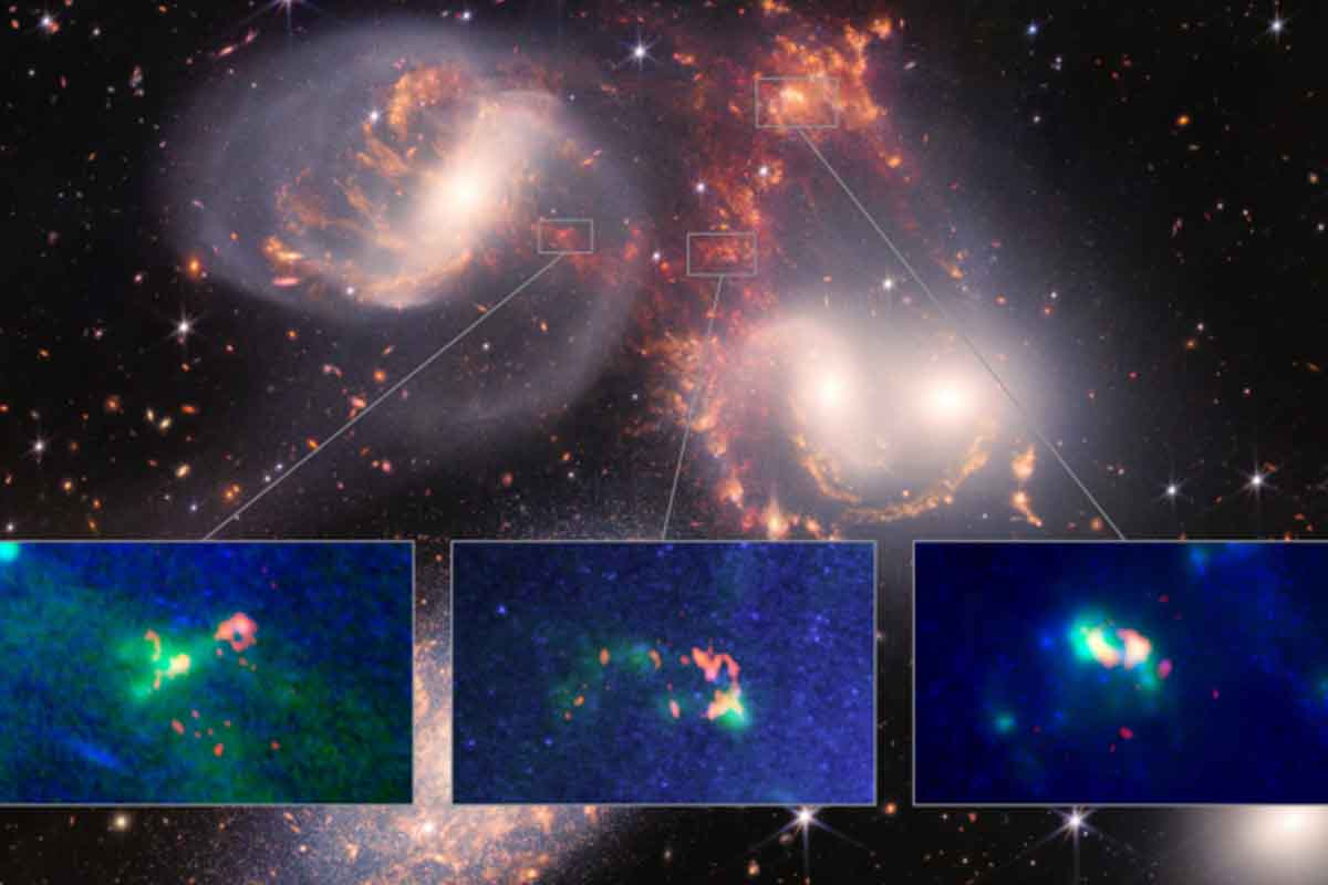 Mimoriadne dynamická skupina galaxií odhaľuje zvláštne štruktúry