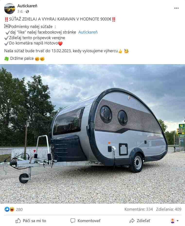 Facebook podvodna sutaz o auto_3