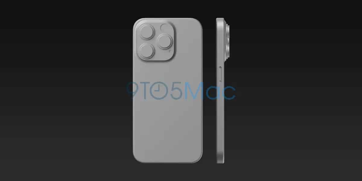 iPhone 15 Pro rendery