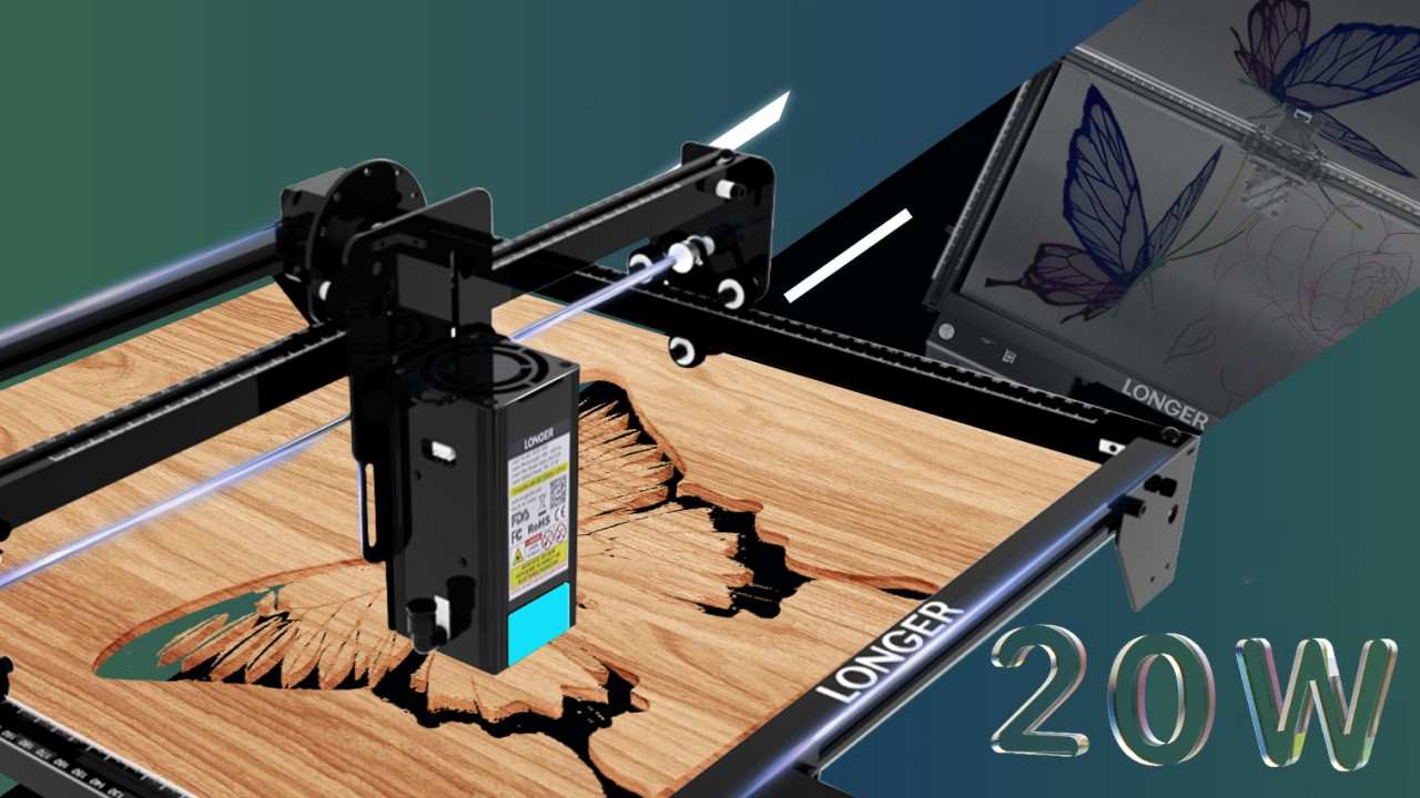 longer ray5 20w ilustracny