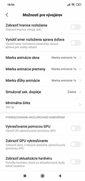 4 vývojárske nastavenia vám pomôžu optimalizovať smartfón