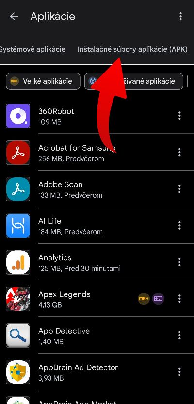 odstranenie instalacnych suborov Android_2