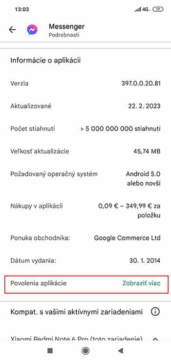 Dajte si pozor na povolenia, ktoré od vás aplikácia vyžaduje