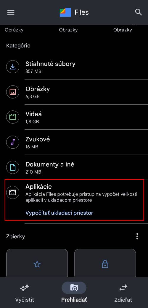 skryte aplikacie v smartfone Files Google_1