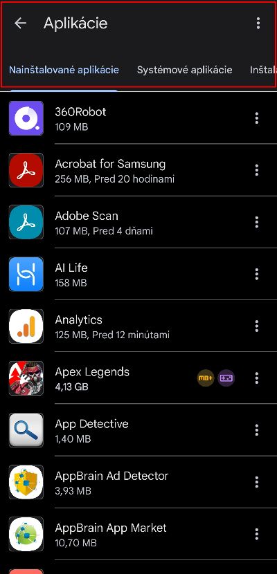 skryte aplikacie v smartfone Files Google_2