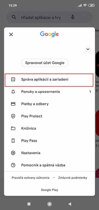 Ako aktualizovať aplikácie v obchode Google Play?