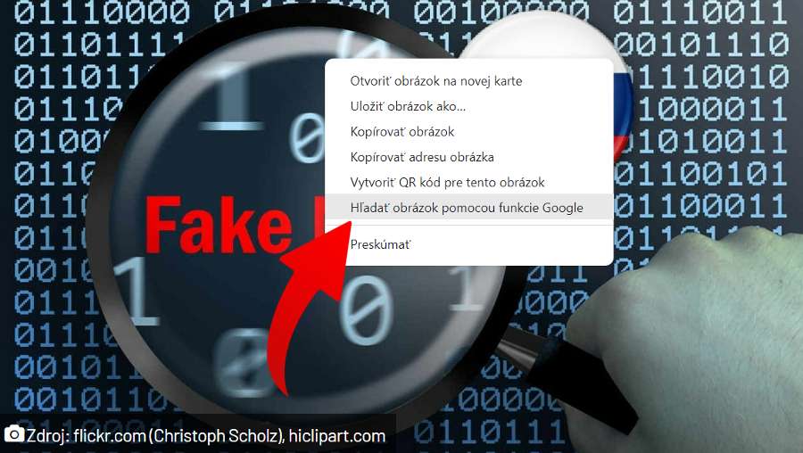 vyhladanie obrazka na internete