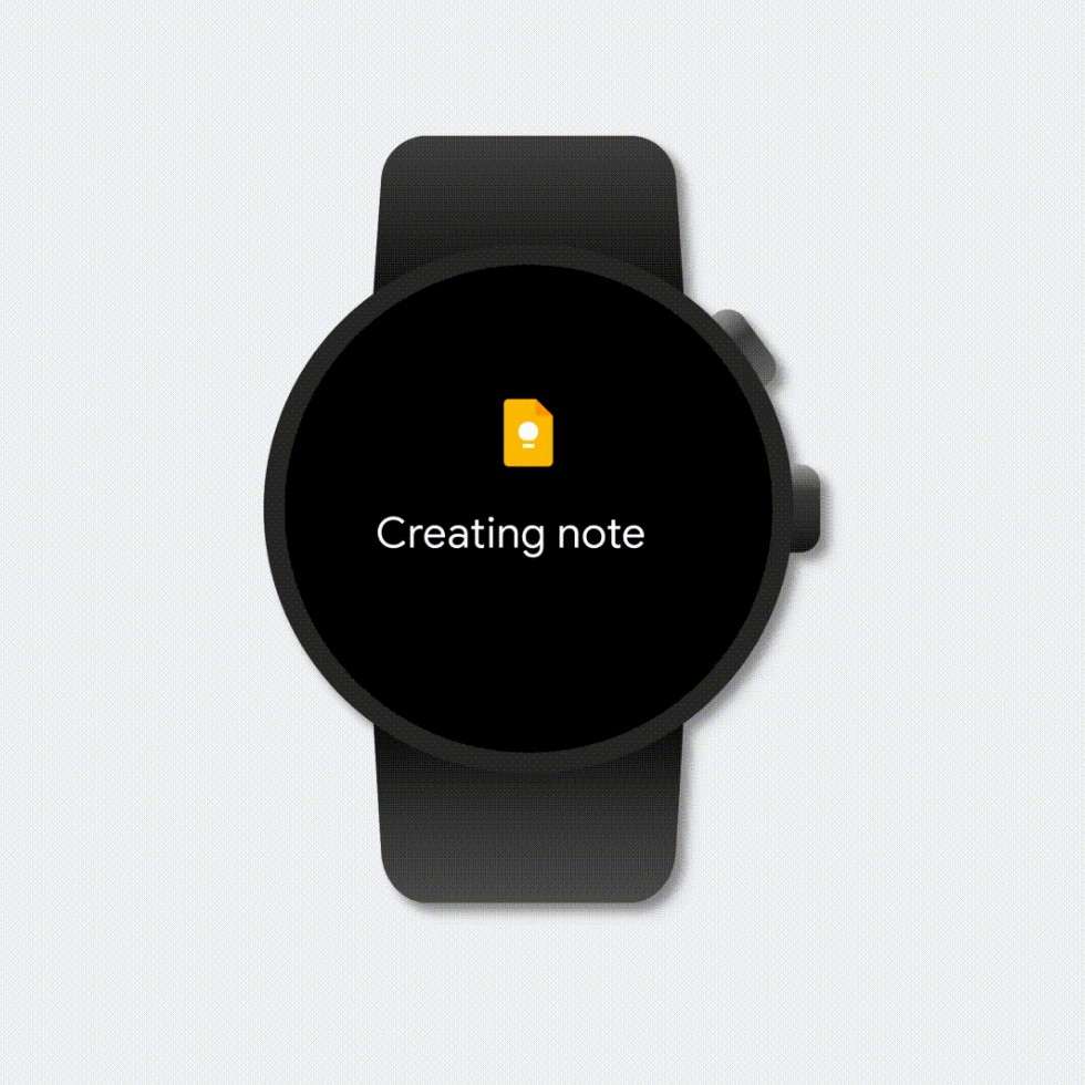 vytvorenie poznamky z wear os do google keep (2)