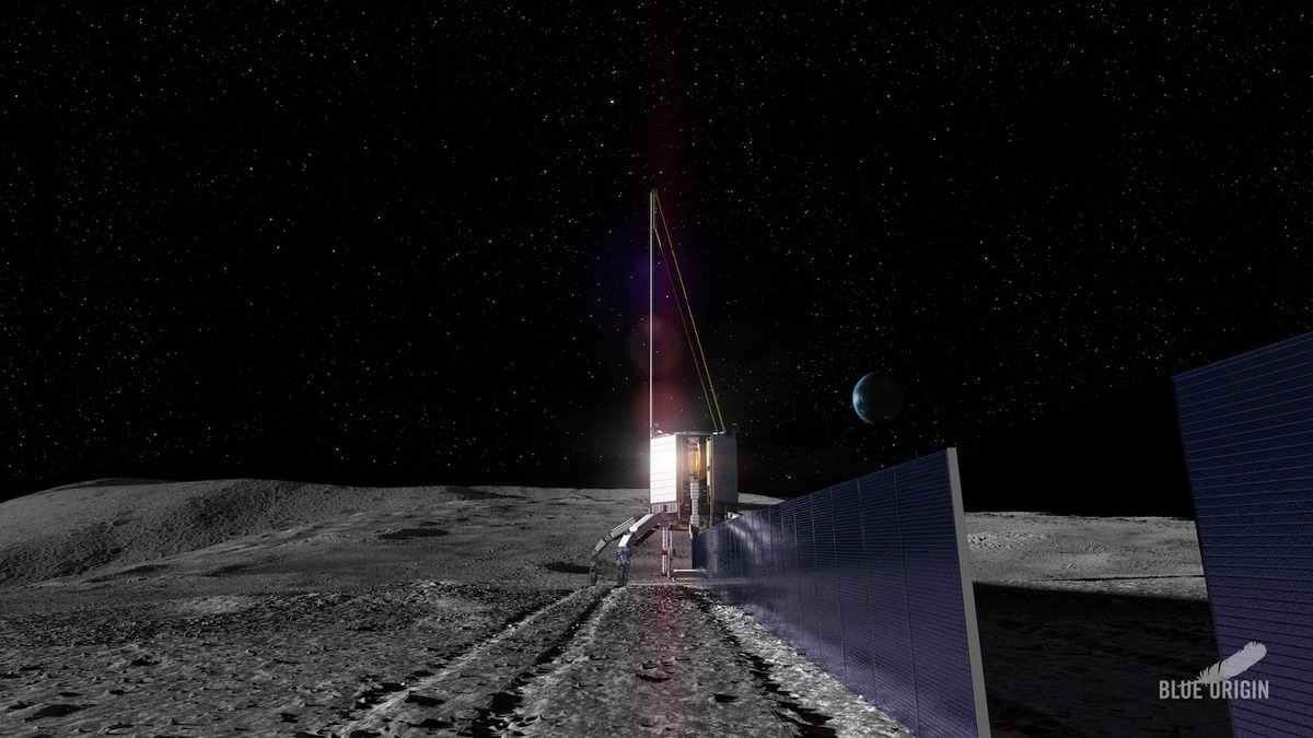 ziskavanie energie na mesiaci zo solarnych panelov