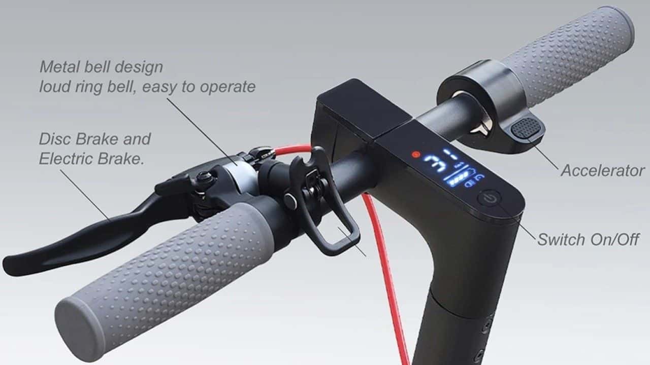 a6 electric scooter riadidla