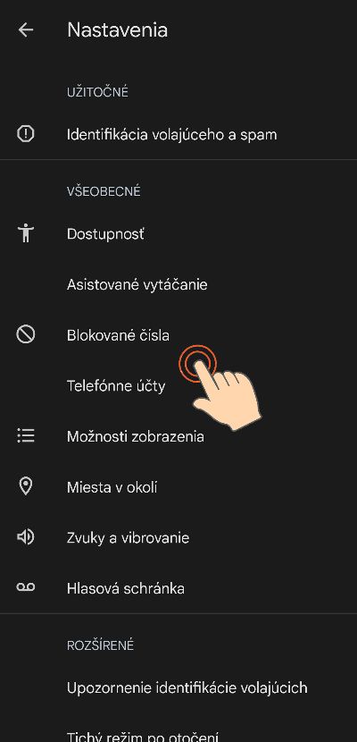 ako blokovat podvodne hovory navod_2
