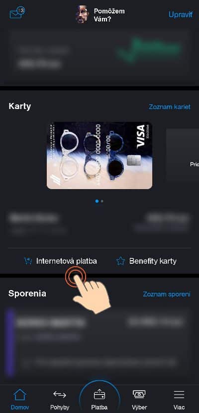 ako vytvorit jednorazovu kartu na platbu na internete