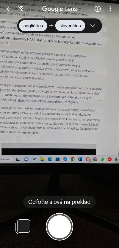 preklad textu google translate kamer_2