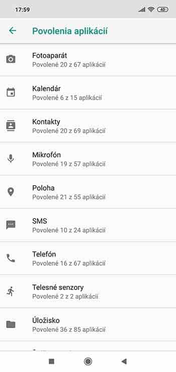 Majte všetko dôležité v jednej kope. Táto aplikácia vám ukáže, aké majú aplikácie povolenia