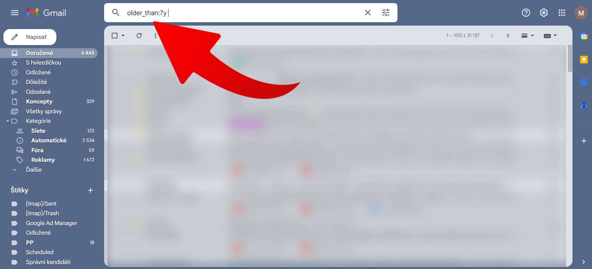 Ako odstranit stare e-mailove spravy v Gmaile_1