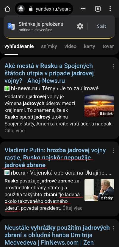 Rusko sa vyhraza jadrovymi zbranami Yandex_RU_1
