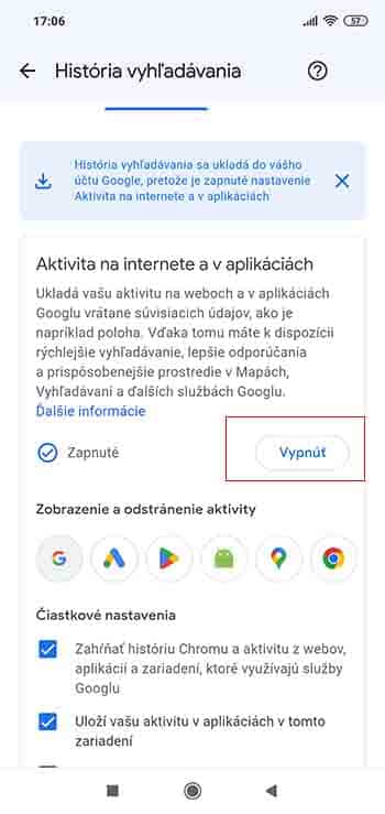 Ako odstrániť históriu vyhľadávania natrvalo? 