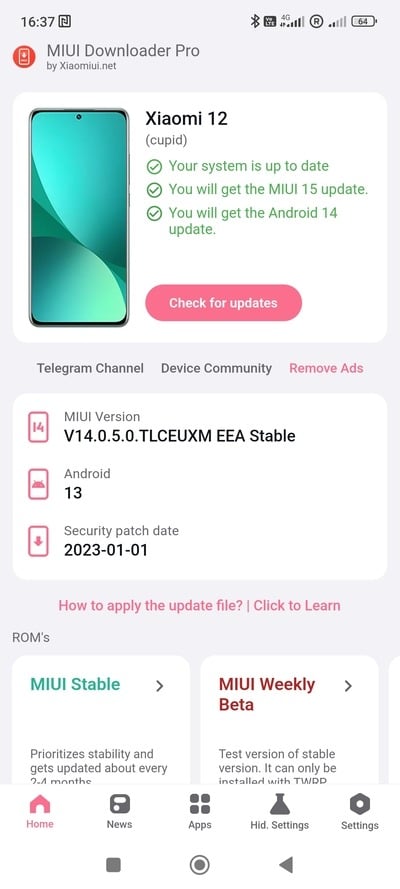 MIUI Downloader Pro