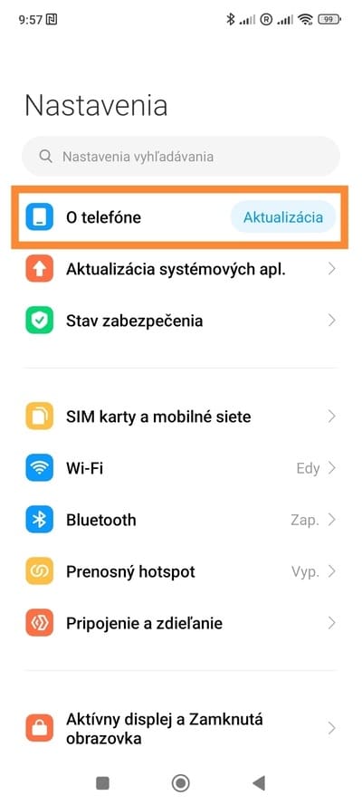 Softvérové aktualizácie