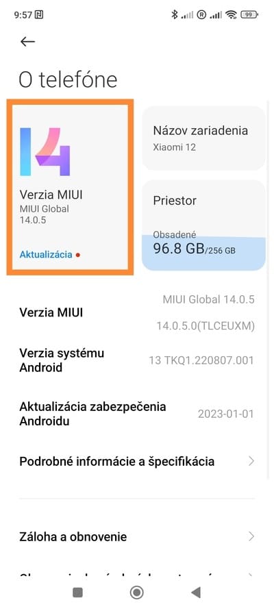 Softvérové aktualizácie