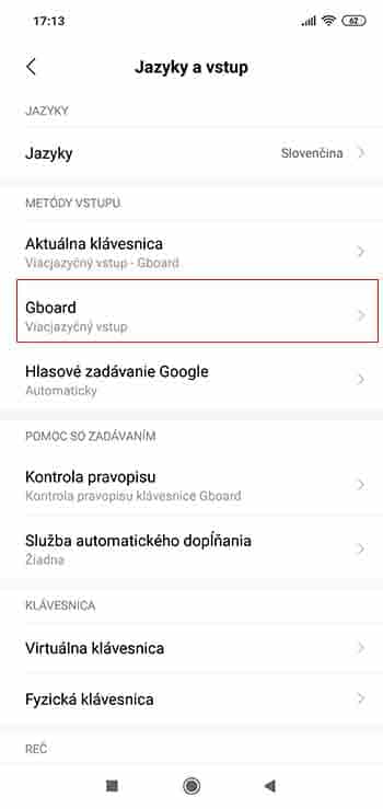 Ako si na klávesnici vypnúť možnosť automatickej opravy textu?