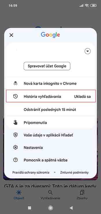 Ako odstrániť históriu vyhľadávania natrvalo? 
