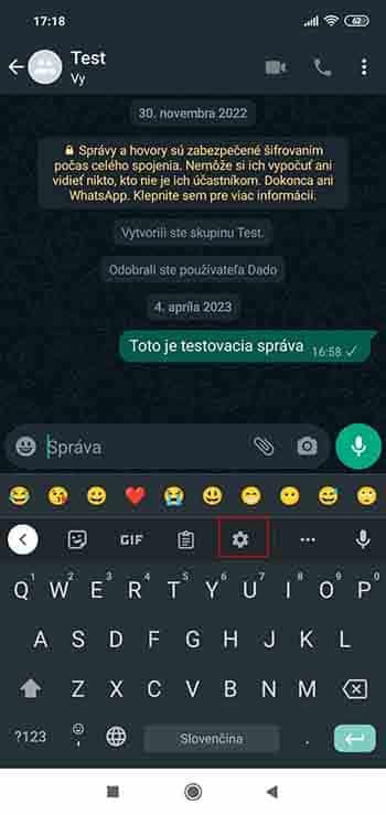 Ako si na klávesnici vypnúť možnosť automatickej opravy textu?